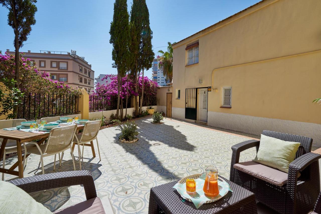 Villa Rosita Suites En Playa De La Malagueta Con Terraza Malaga Exterior photo